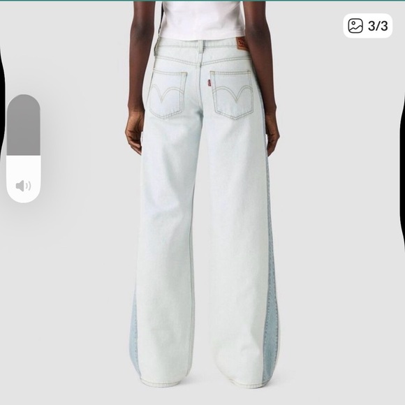 NWT- Levi's Women's Light Blue  Jeans- stripe hype - Picture 2 of 5